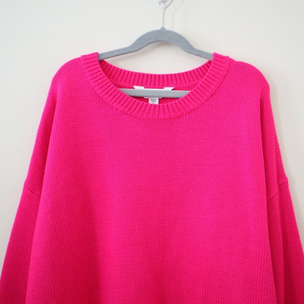 Grlfrnd Denim Size S Darren Oversize Tunic Sweater Pink No Belt - Picture 3 of 11